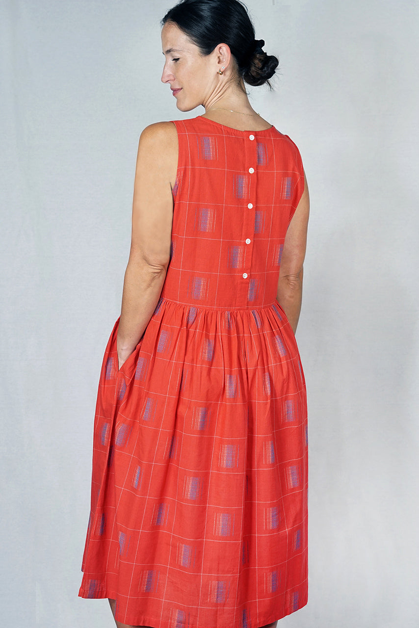 Cotton Acacia Dobby Dress - ACAD-R