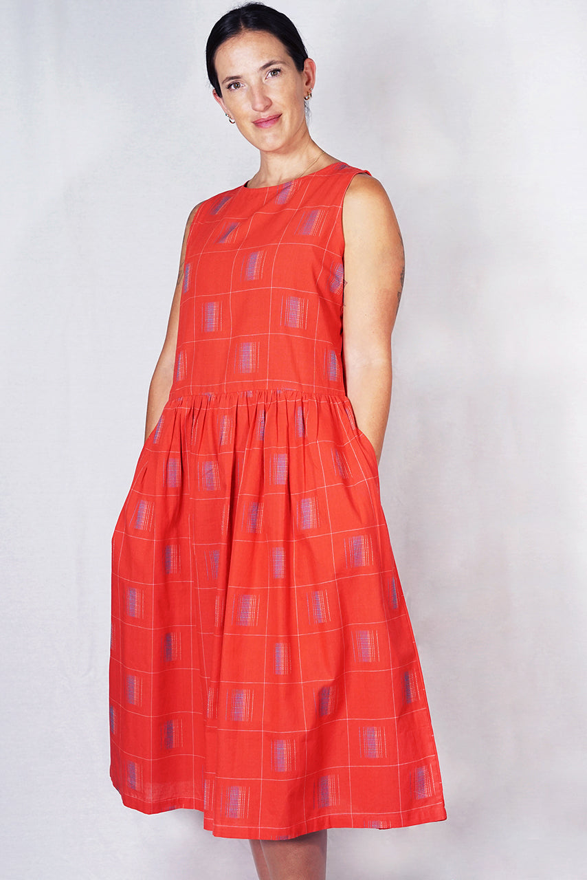 Cotton Acacia Dobby Dress - ACAD-R