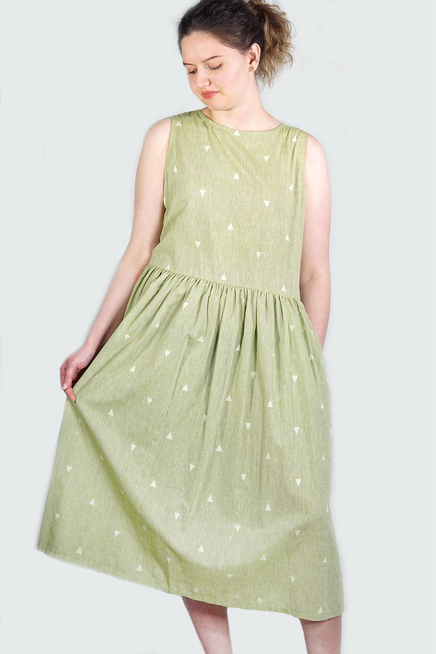 Cotton Acacia Fir Dress - AFID