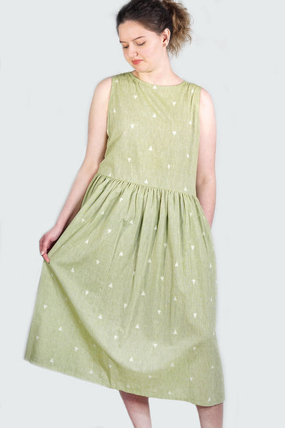 Cotton Acacia Fir Dress - AFID