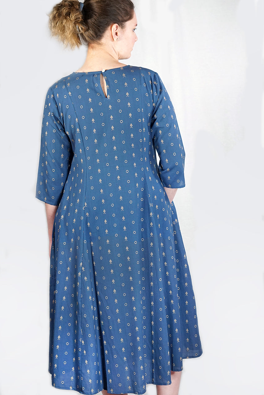 Beader Cotton Dobby Dress - BEDD