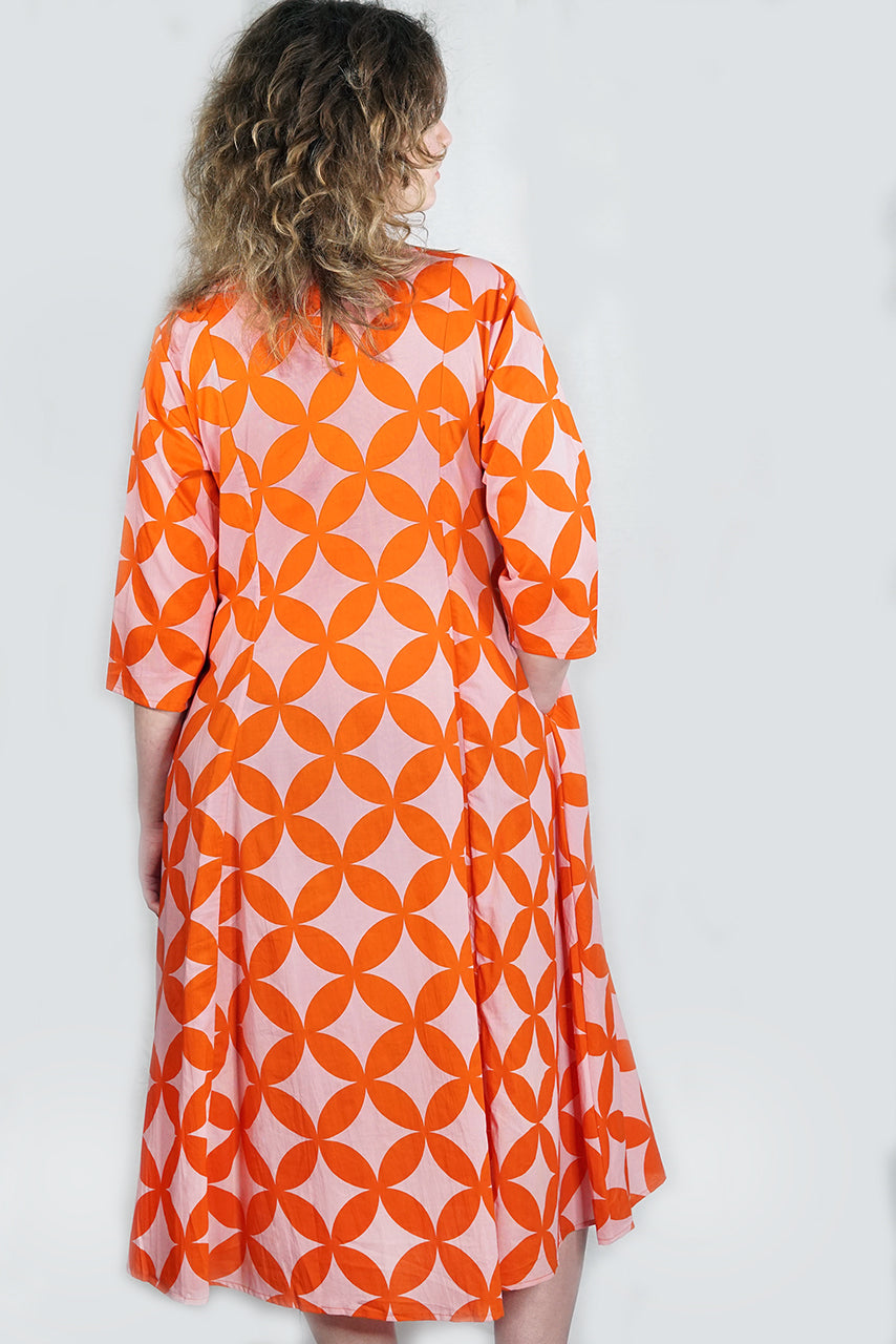 Beader Cotton Venn Dress - BEVD