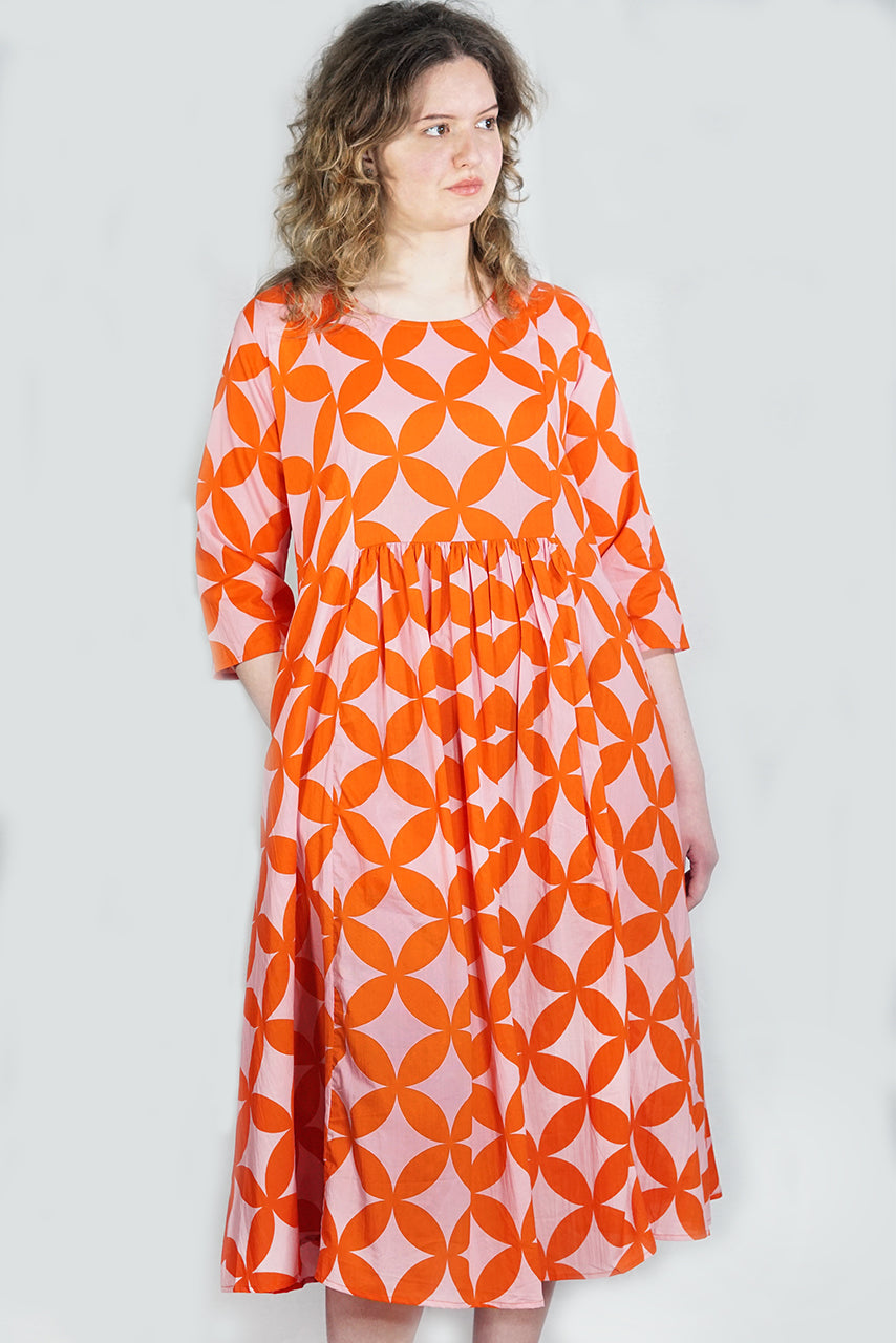 Beader Cotton Venn Dress - BEVD