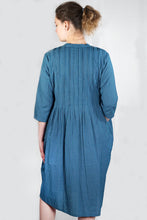 Load image into Gallery viewer, Chini Cotton Micro Check Dress - CHCD