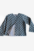 Load image into Gallery viewer, Cotton Quilted Jacket - navy blue COQJ-N