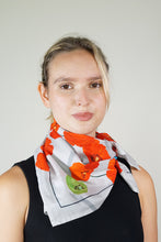 Load image into Gallery viewer, Cotton Bandana - Poppies CPOP
