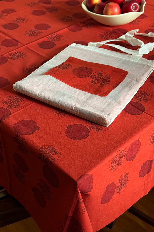 Cotton Tablecloth - Pomegranate - CPOT