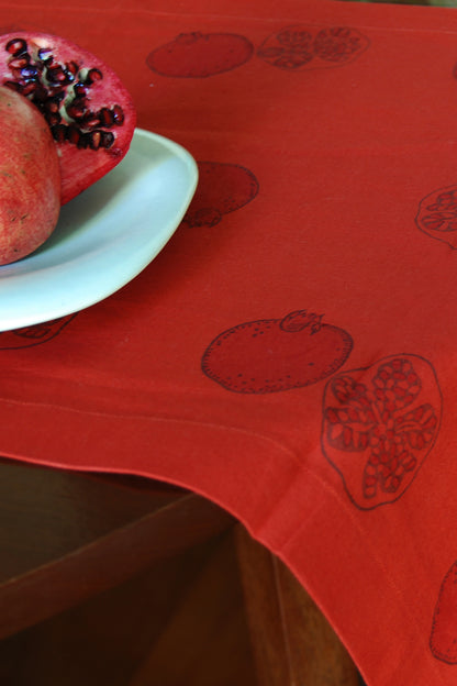 Cotton Tablecloth - Pomegranate - CPOT