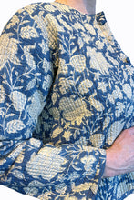 Load image into Gallery viewer, Cotton Quilted Reversible Jacket - azure CQRJ-A