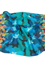 Load image into Gallery viewer, Cotton Bandana | Rainbow Puddles | CRPU