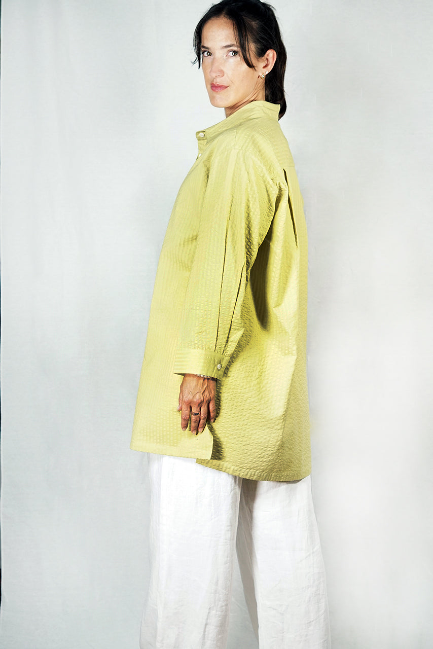 Hoya Cotton Seersucker Shirt - HOSS