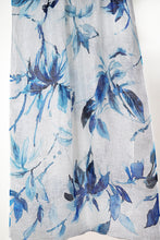 Load image into Gallery viewer, Linen Scarf Floral Wash - LFLW