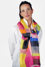 Load image into Gallery viewer, Linen Scarf Palette Shapes - LPAL