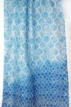 Load image into Gallery viewer, Linen Scarf - Tile Frieze LTIF