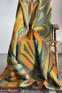 Merino Wool Throw Retro - RETRO-M