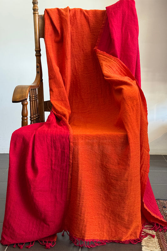Merino Wool Throw - Warm Reversible - REV-O
