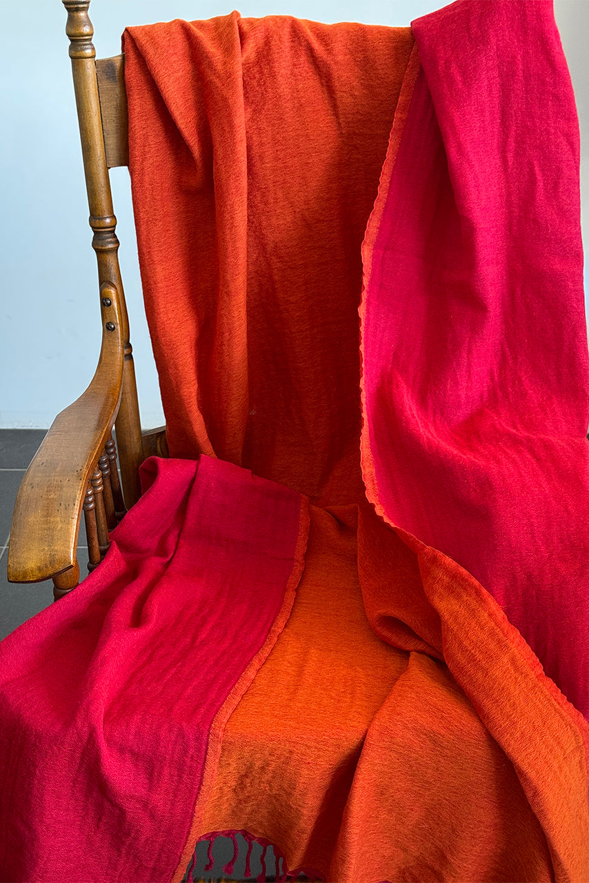 Merino Wool Throw - Warm Reversible - REV-O