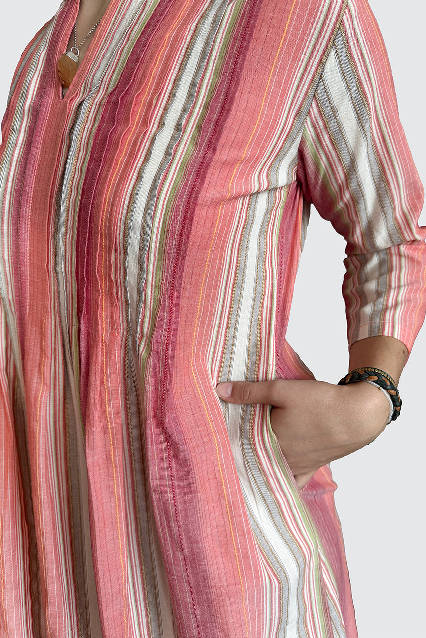 Rini Cotton Stripe Dress - RINI-S