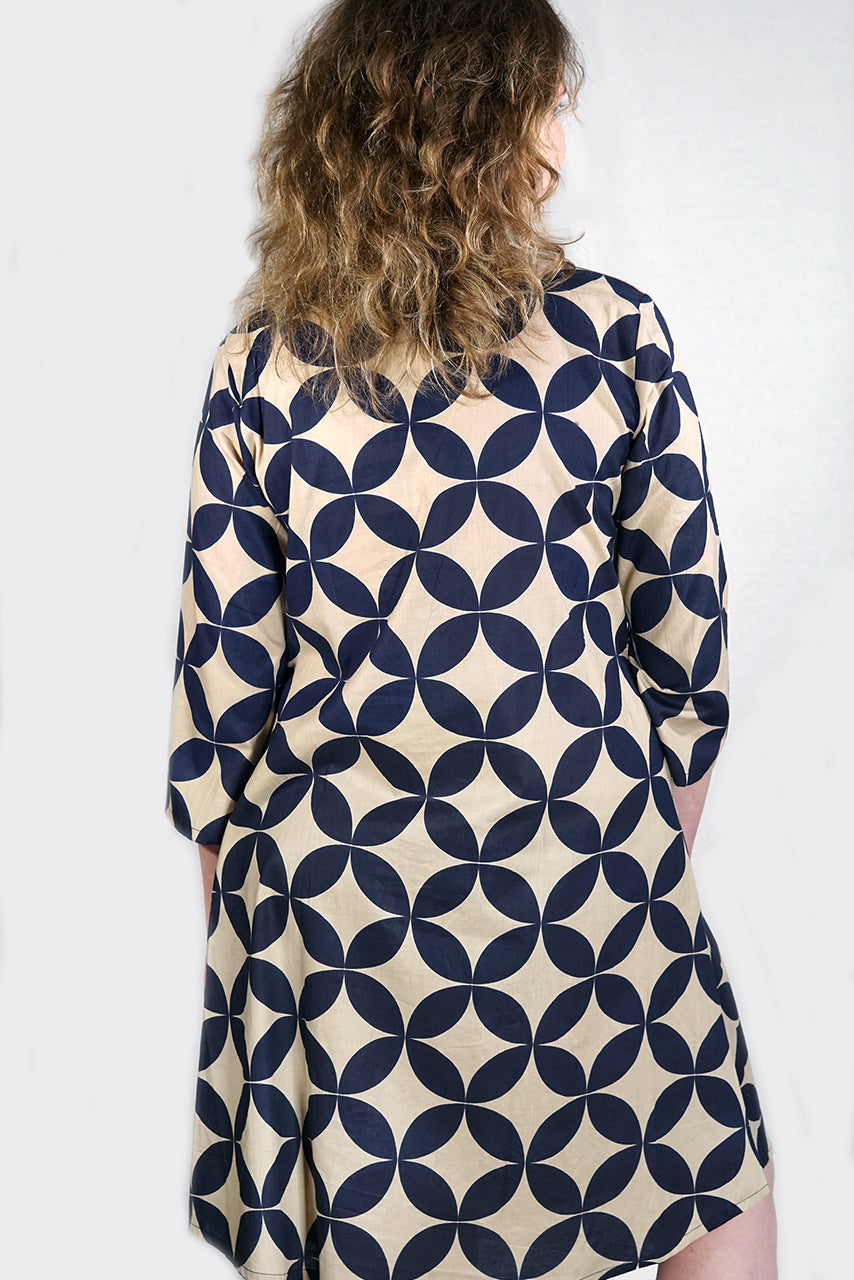 Rini Cotton Venn Dress - RIVD