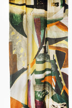 Load image into Gallery viewer, Silk Scarf Abstract Strokes - SABT