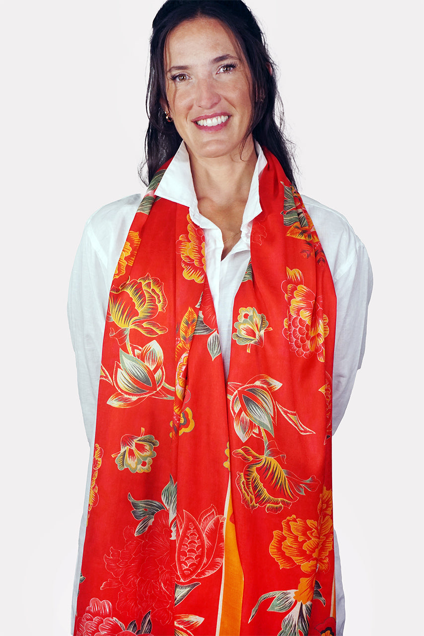 Silk Scarf Oriental - SORI