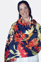 Load image into Gallery viewer, Silk Scarf Orchid Blitz - SORZ