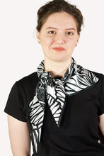 Load image into Gallery viewer, Silk Square Scarf - Aerial Garden SQAG