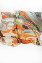 Load image into Gallery viewer, Silk Square Scarf - Reflections SQRE