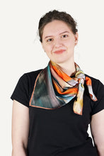 Load image into Gallery viewer, Silk Square Scarf - Reflections SQRE