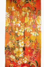 Load image into Gallery viewer, Silk Scarf Blossom Sunset - SSUN