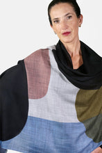Load image into Gallery viewer, Merino Wool Scarf - Muted Overlap WCMO