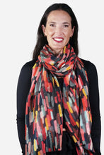 Load image into Gallery viewer, Merino Wool Scarf - Motion Lights WMOL