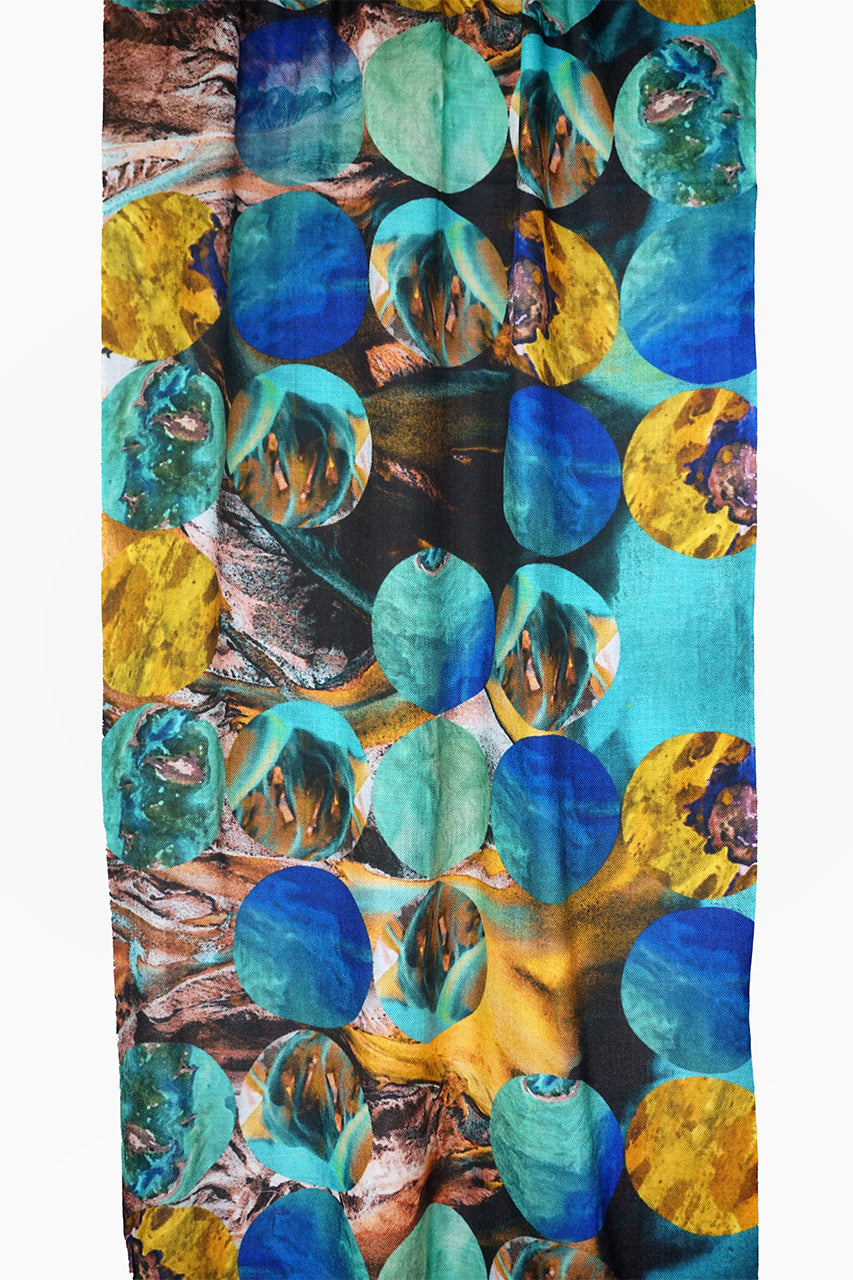Merino Wool Scarf - Space Odyssey WSOD