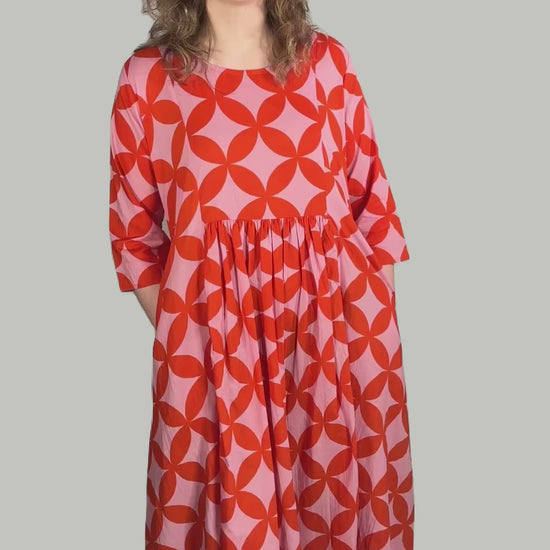 Beader Cotton Venn Dress - BEVD