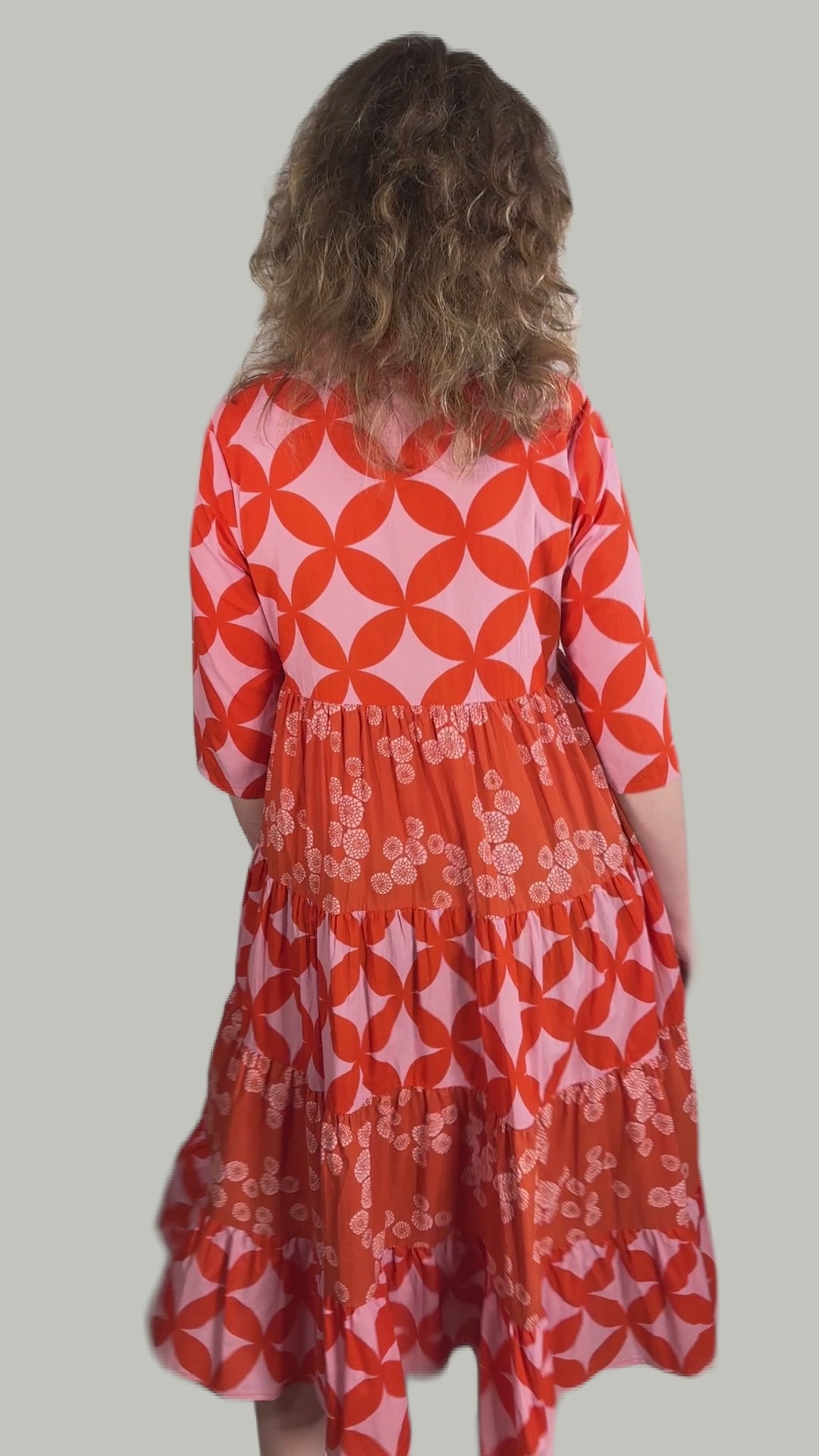 Cotton Balcony Venn Bloom Dress | BVBD