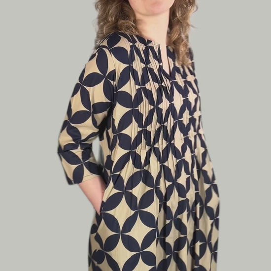 Rini Cotton Venn Dress - RIVD