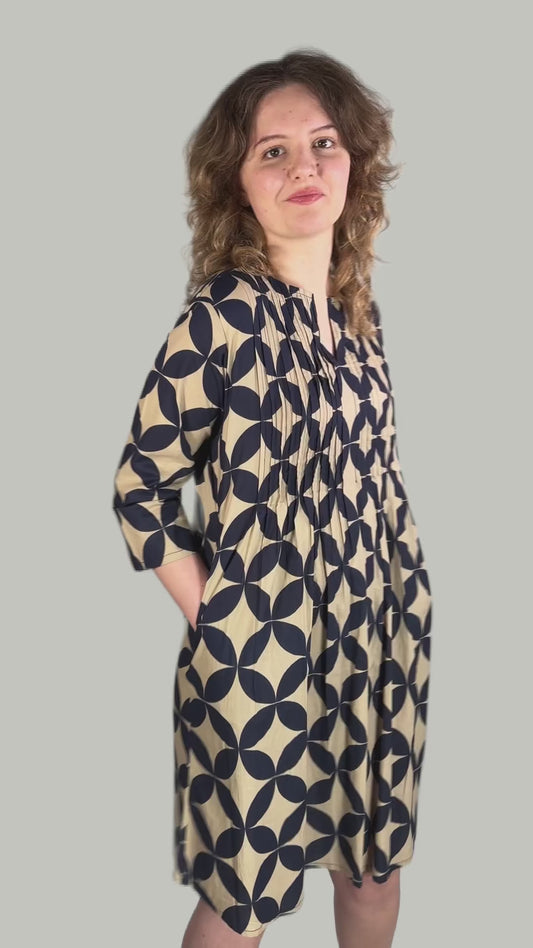 Rini Cotton Venn Dress - RIVD