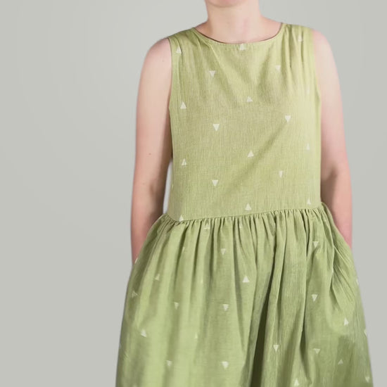 Cotton Acacia Fir Dress - AFID