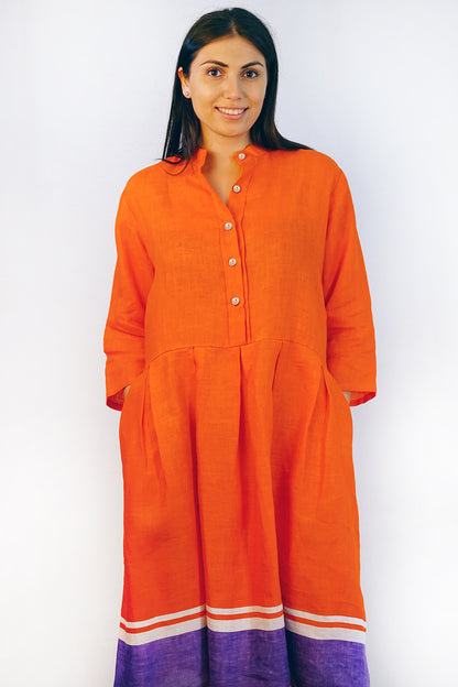 Dashant Linen Dress - DASH-O