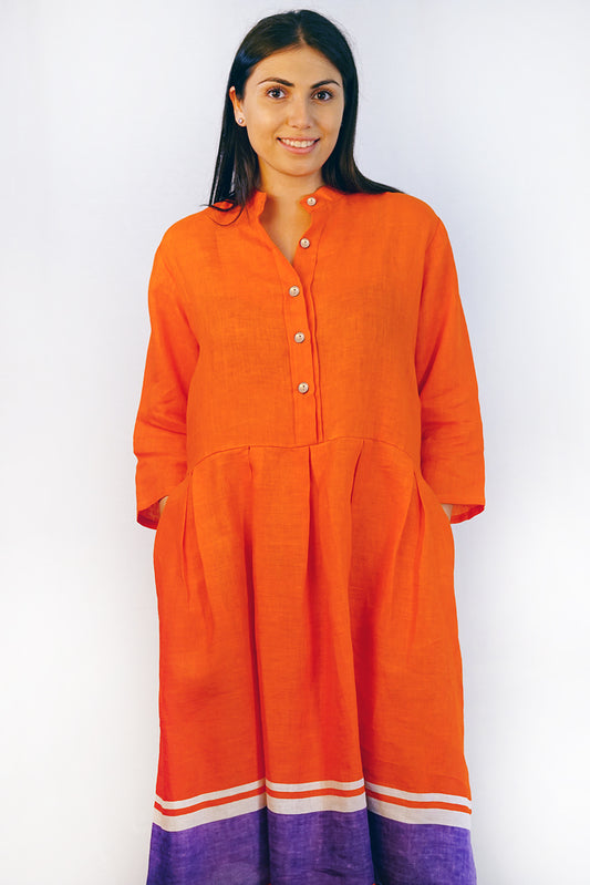 Dashant Linen Dress - DASH-O